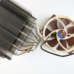 High-tech cooling fan for PCs showcased in a detailed close-up.